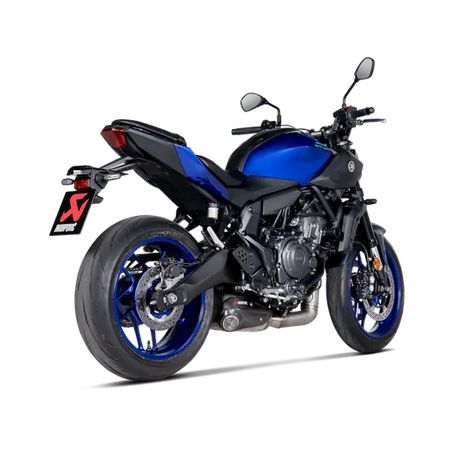 Ligne complete d'Echappement homologuée AKRAPOVIC RACING LINE YAMAHA MT 07 XSR 700 TRACER 7 2024