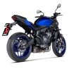 Ligne complete d'Echappement homologuée AKRAPOVIC RACING LINE YAMAHA MT 07 XSR 700 TRACER 7 2024 2