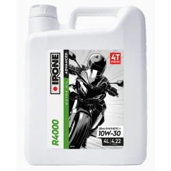 Huile moteur IPONE R4000 RS 10 W 30 en 4 litres