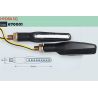 Paire de Clignotants Mototec leds Hydra SQ séquentiel 2