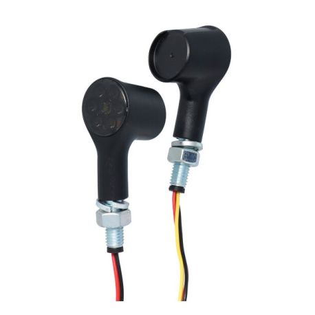 Paire de Clignotants Mototec leds SOLIS avec éclairage de jour