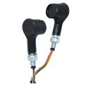 Paire de Clignotants Mototec leds SOLIS avec feu de position et feu stop intégrés