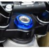 Ecrou de colonne de direction SCAR bleu Kawasaki KX250F KX KX450F 0