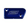Couvercle de maitre-cylindre avant SCAR bleu Yamaha Fantic 0
