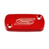 Couvercle de maitre-cylindre avant SCAR rouge HONDA CR CR-F 1