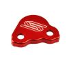 Couvercle de maitrecylindre arrière SCAR rouge HONDA CR CR-F 1