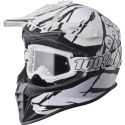 Casque Moto Cross GMS FORTIS GRAFFI avec lunettes 100% inclus