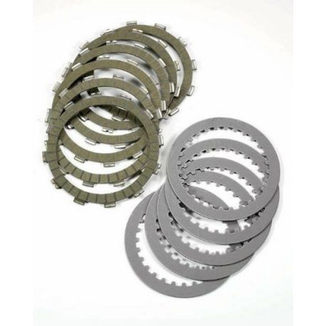 Embrayages 50cc à boite minarelli AM6 kit disques garnis + lisses