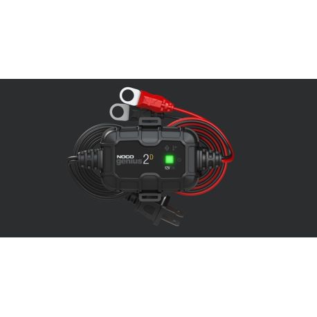 Chargeur de batterie intelligent montage direct cosses NOCO Genius 6V / 12V 2A