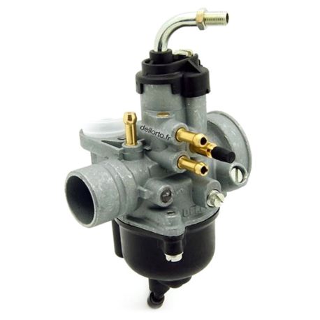 Carburateur DELL'ORTO PHVA 17.5 prise de pompe à huile + prise de dépression + réchauffeur