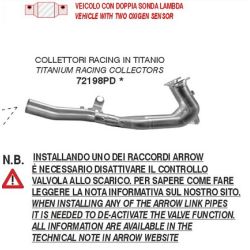 Collecteur racing d'Echappement ARROW BMW R1300GS RG 1300 GS ADVENTURE 2024-2025