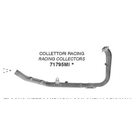 Collecteur racing d'Echappement ARROW CF MOTO MT 450 2025