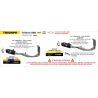 Ligne complète d'Echappement homologué ARROW VELOCE TRIUMPH 660 TRIDENT 2021-2025 2