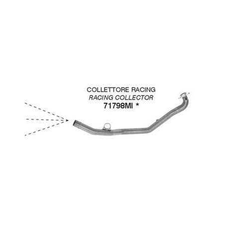 Collecteur racing d'Echappement ARROW HONDA X-ADV 750 2025