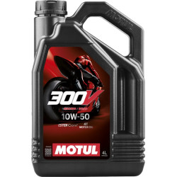 HUILE MOTUL 300V Factory Line Road Racing 10W50 4Litres