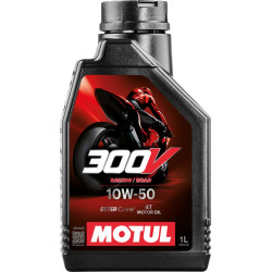 HUILE MOTUL 300V Factory Line Road Racing 10W50 1 Litres