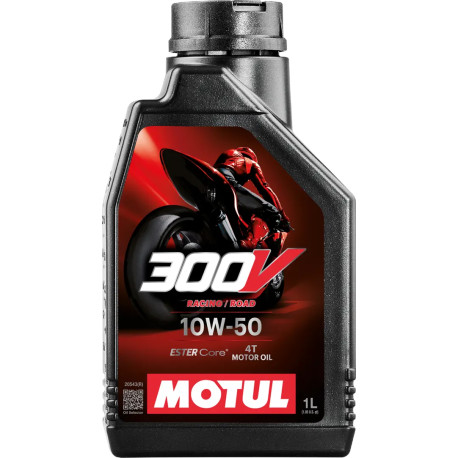 HUILE MOTUL 300V Factory Line Road Racing 10W50 1 Litres