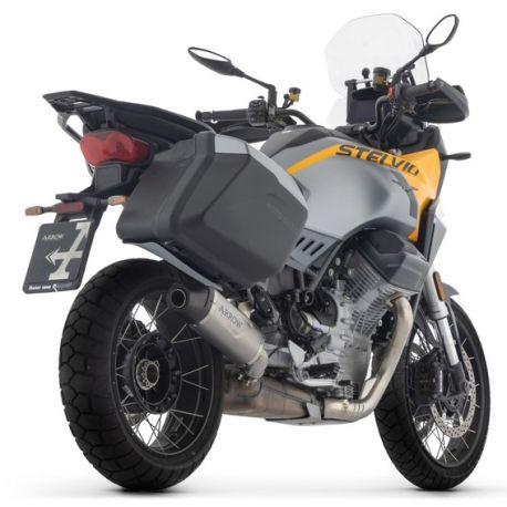 Echappement ARROW INDY RACE EVO MOTO GUZZI STELVIO / V100 MANDELLO 2025