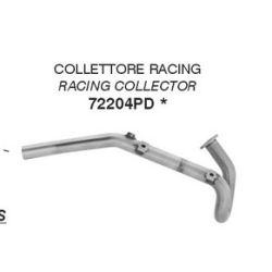 Collecteur racing d'Echappement ARROW FANTIC XEF 125 PERFORMANCE /  COMPETITION 2025