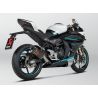 Echappement AKRAPOVIC Carbone CF MOTO 450 SR 450 NK 2024-2025 2