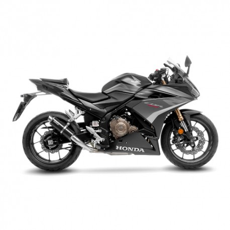 Echappement LEOVINCE GP CORSA cabone HONDA CB500F CB500X CBR500R 2019-2023 HORNET NX 500 2024-2025