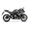 Echappement LEOVINCE GP CORSA cabone HONDA CB500F CB500X CBR500R 2019-2023 HORNET NX 500 2024-2025 0