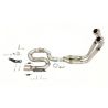 Ligne complète d'Echappement moto ixil RB RACE XTREM CF MOTO SR-S 450 CF400-6F CF400-9F 3