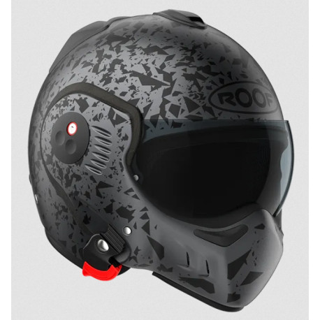 Casque moto Roof BOXER ALPHA BLACKSTAR GRAPHITE