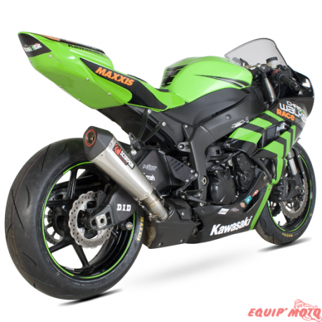 Echappement SCORPION RED POWER KAWASAKI ZX6R 2009-2012