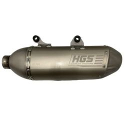Echappement HGS GAS GAS EC-F HUSQVARNA FE KTM EXC-F pour collecteur d'origine