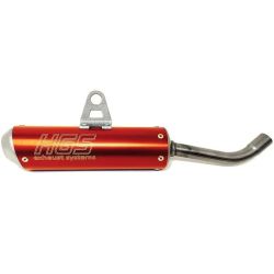 Echappement HGS alu orange GAS GAS MC 85 HUSQVARNA TC 85 KTM SX 85 2025+