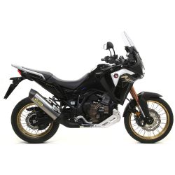 Echappement ARROW RACE-TECH embout carbone HONDA CRF1100L AFRICA TWIN CRL 1100 L AFRICA TWIN ADVENTURE SPORT 2020-2026