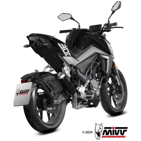 Echappement MIVV X-M1 BENELLI 125 LEONCINO 2022-2024 CF MOTO NK 300 2021-2024