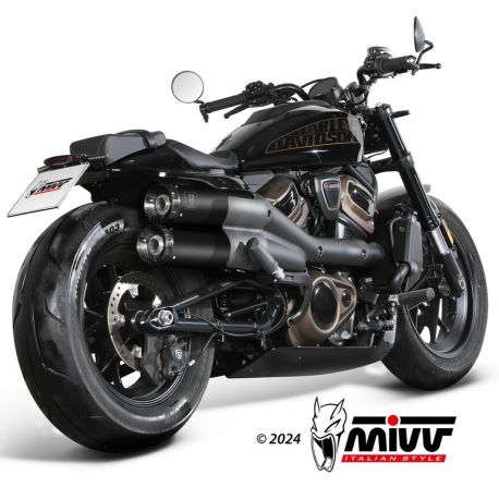 Echappement MIVV HR-1 HARLEY DAVIDSON 1250 SPORTSTER S 2021-2024