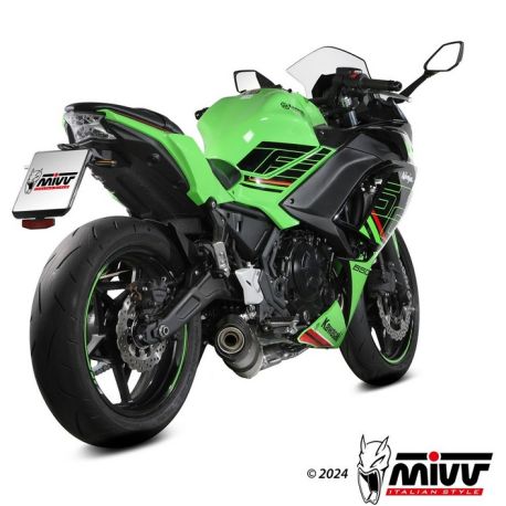 Ligne d'Echappement MIVV OVAL KAWASAKI NINJA 650 Z650 2024-2026