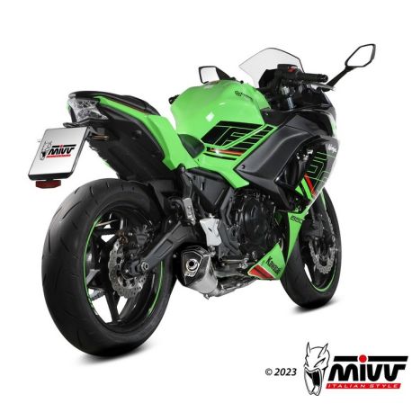 ligne d'Echappement MIVV DELTA RACE KAWASAKI NINJA 650 Z650 2024-2026
