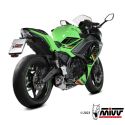 ligne d'Echappement MIVV DELTA RACE KAWASAKI NINJA 650 Z650 2024-2026