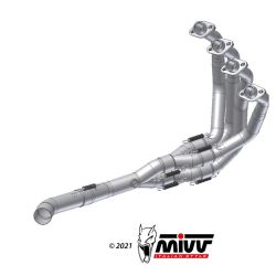 Collecteur d'échappement décatalysé KAWASAKI Z900 A2 2017-2024