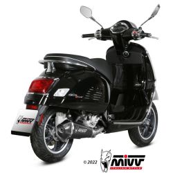 Echappement MIVV DELTA RACE VESPA GTS 300 2021-2024 GTV 300 2023-2024