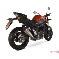Echappement scorpion Serket red power SUZUKI GSR 750 2011-2016
