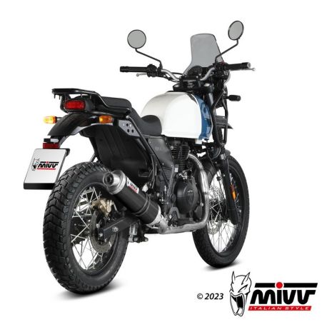 Echappement MIVV OVAL ROYAL ENFIELD 400 HIMALAYAN 411 SCRAM