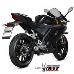 ligne d'Echappement MIVV X-M1 YAMAHA MT-125 2020-2024 YZF-R 125 2019-2024