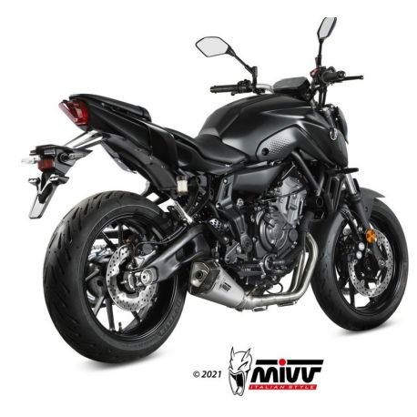 ligne d'Echappement MIVV DELTA RACE YAMAHA MT-07 2021-2024