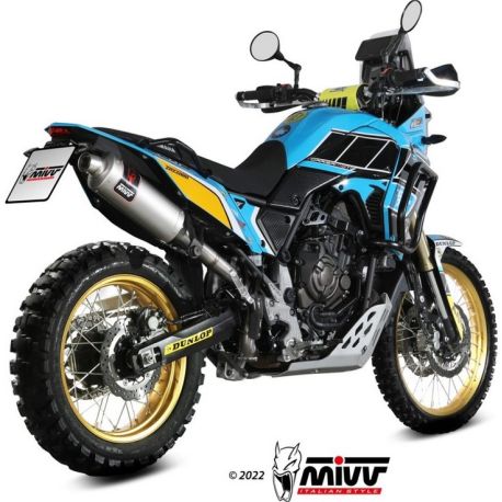Echappement MIVV DAKAR YAMAHA XTZ 700 TENERE 2019-2024