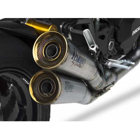 Ligne complète Double Echappement Zard Ducati Monster 1200S 2014-2016