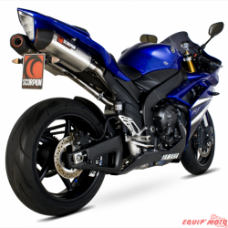 Echappement SCORPION RED POWER YAMAHA YZF R1 2007-2008