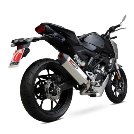 Ligne d'Echappement SCORPION SERKET PARALLEL HONDA CB125R 2018-2020