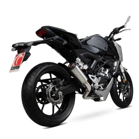 ligne complète Echappement SCORPION Red Power HONDA CB125R 2018-2020