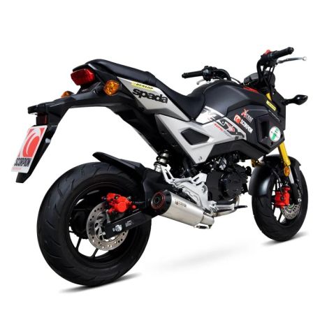 ligne complète Echappement SCORPION Red Power HONDA MSX 125 GROM ABS 2016-2020