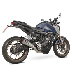 Ligne d'Echappement SCORPION SERKET PARALLEL HONDA CB125R 2021-2024
